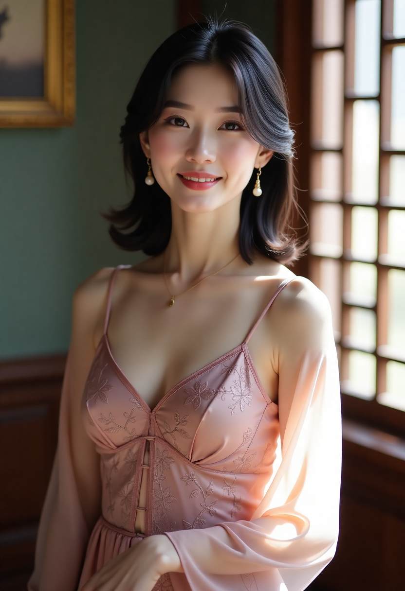 耳语和摸脸