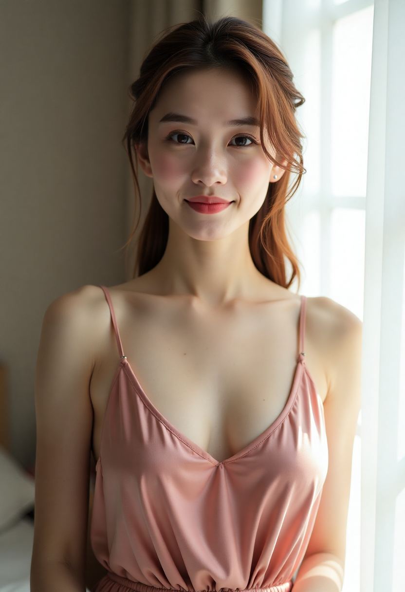 慢镜头捧脸
